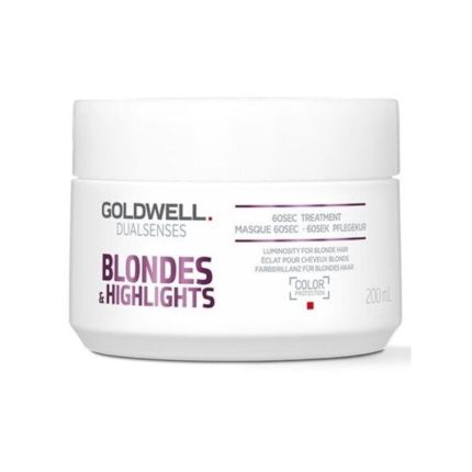 Goldwell dualsenses blondes & highlights anti-yellow 60sec treatment 200ml