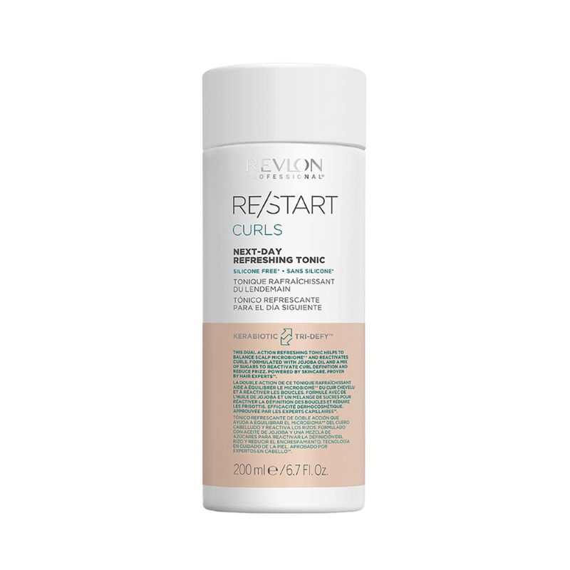Revlon RESTART CURLS REFRESHING TONIC 200ml Revlon RESTART CURLS REFRESHING TONIC 200ml